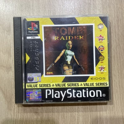 Tomb Raider 1 Original - Sony PS1 (PAL) Game Boxed Complete