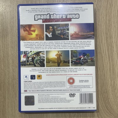 Grand Theft Auto Liberty City Stories GTA - Sony PS2 (PAL) Game