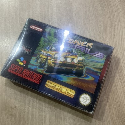 Power Drive - Rare Nintendo SNES (PAL) Game Boxed With Manual