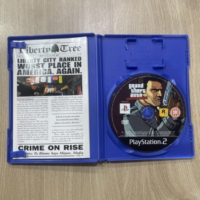 Grand Theft Auto Liberty City Stories GTA - Sony PS2 (PAL) Game