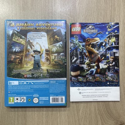 LEGO Jurassic World - Nintendo Wii U (PAL) Game Boxed Complete