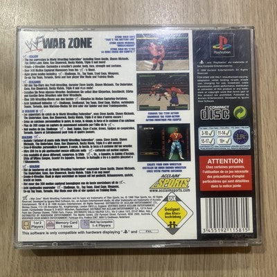 WWF War Zone Wrestling - Sony PS1 (PAL) Game Boxed Complete