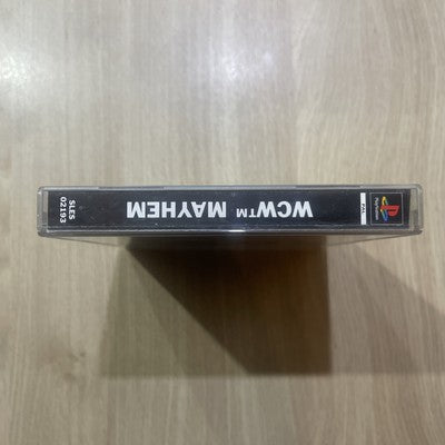 WCW Mayhem Wrestling - Sony PS1 (PAL) Game Boxed Complete