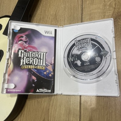 Guitar Hero 3 Legends Of Rock (PAL) Game + White Les Paul Guitar Controller