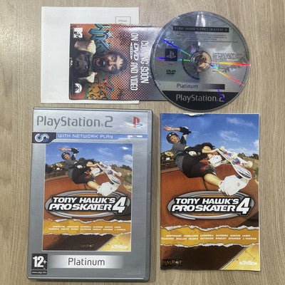 Tony Hawk’s Pro Skater 4 - Sony PS2 (PAL) Game Boxed Platinum