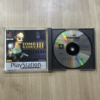 Tomb Raider 3 III - Sony PS1 (PAL) Game Boxed Complete