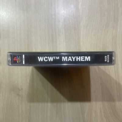 WCW Mayhem Wrestling - Sony PS1 (PAL) Game Boxed Complete