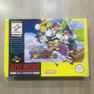 Pop’n TwinBee - Nintendo SNES (PAL) Game Boxed