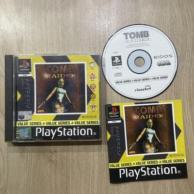 Tomb Raider 1 Original - Sony PS1 (PAL) Game Boxed Complete