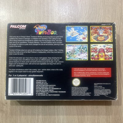 Pop’n TwinBee - Nintendo SNES (PAL) Game Boxed