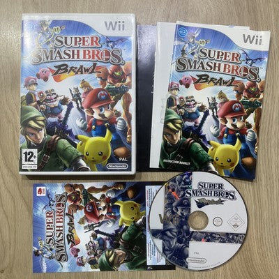 Super Smash Bros Brawl - Nintendo Wii (PAL) Game Boxed Complete