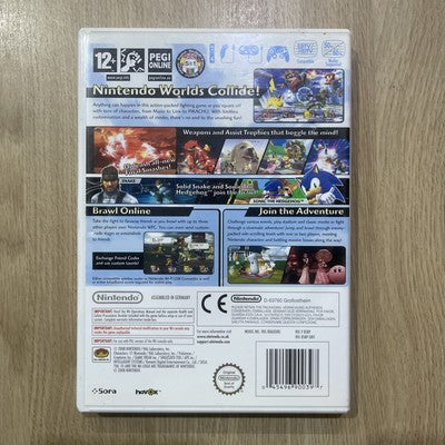 Super Smash Bros Brawl - Nintendo Wii (PAL) Game Boxed Complete