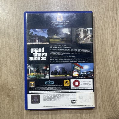 GTA 3 Grand Theft Auto III - Sony PS2 (PAL) Game Boxed PlayStation 2