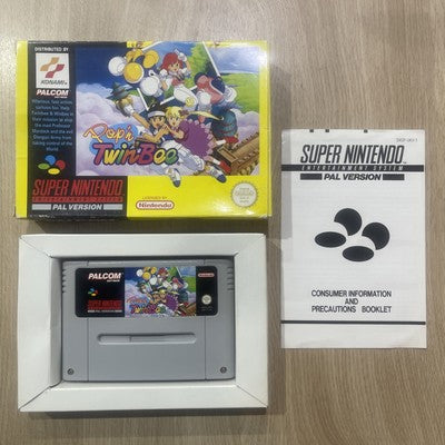 Pop’n TwinBee - Nintendo SNES (PAL) Game Boxed