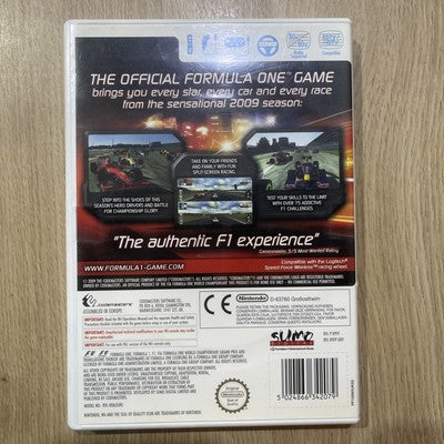 Formula 1 2009 F1 - Nintendo Wii (PAL) Game Boxed Complete