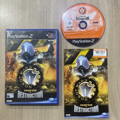 Robot Wars: Arenas Of Destruction - Sony PS2 (PAL) Game Boxed