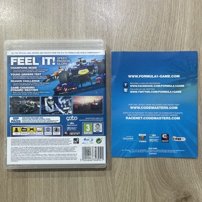 F1 2012 Formula 1 - Sony PS3 (PAL) Game Boxed