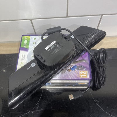 Xbox 360 Kinect Sensor + 5 Game Bundle