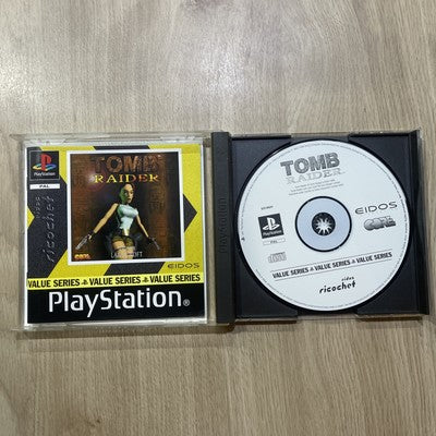 Tomb Raider 1 Original - Sony PS1 (PAL) Game Boxed Complete