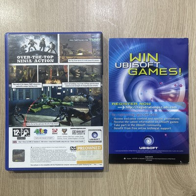 TNMT Teenage Mutant Ninja Turtles - Sony PS2 (PAL) Game Boxed