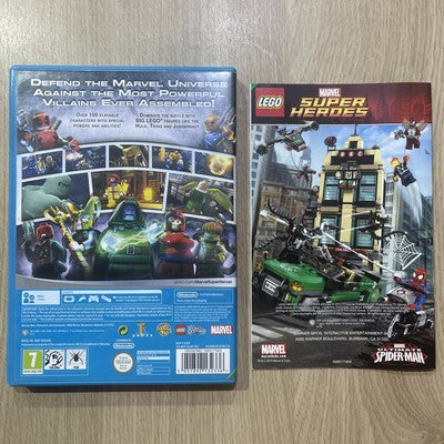 LEGO Marvel Super Heroes - Nintendo Wii U (PAL) Game Boxed Complete