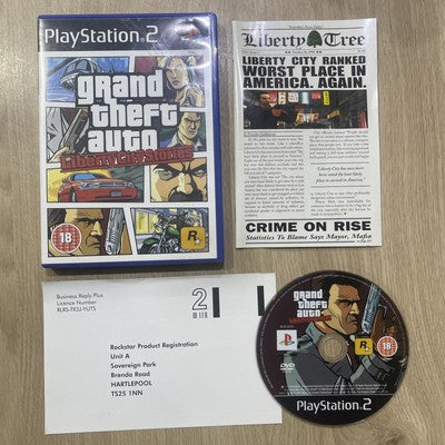Grand Theft Auto Liberty City Stories GTA - Sony PS2 (PAL) Game