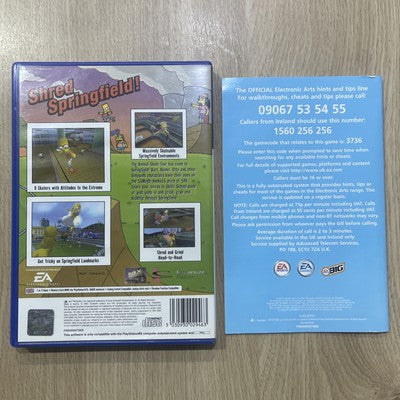 The Simpsons Skateboarding - Sony PS2 (PAL) Game Boxed