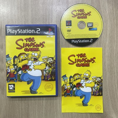 The Simpsons Game - Sony PS2 (PAL) Game Boxed