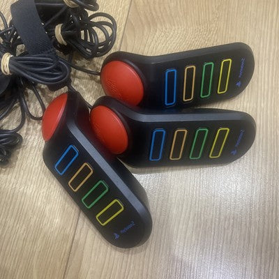 Buzz! The Music Quiz Sony PS2 (PAL) Game + 4 Buzzers